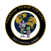 Blue & Gold Circle Illustrative Education Logo (9)